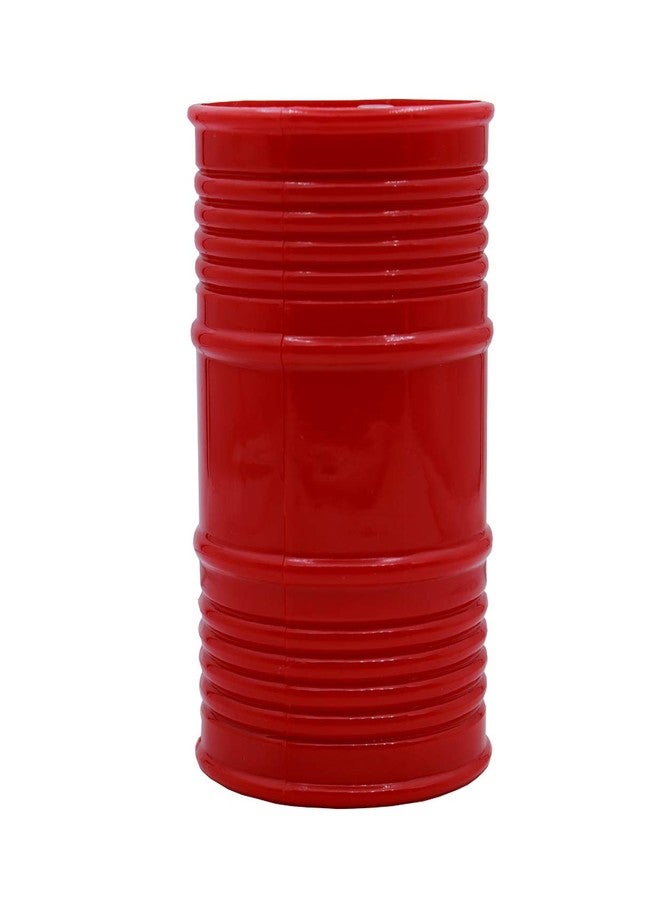 Treehobby RC Truck Oil Drum/Plastic Oil Drum Container for 1:10 SCX10 CC01 D90 RC4WD RC Rock Crawler Decorative Accessories(Red) - Image 4